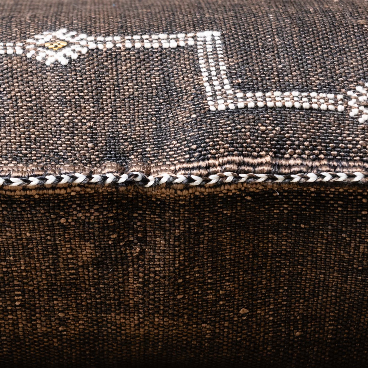 Brown Cactus Silk Pillow Cover