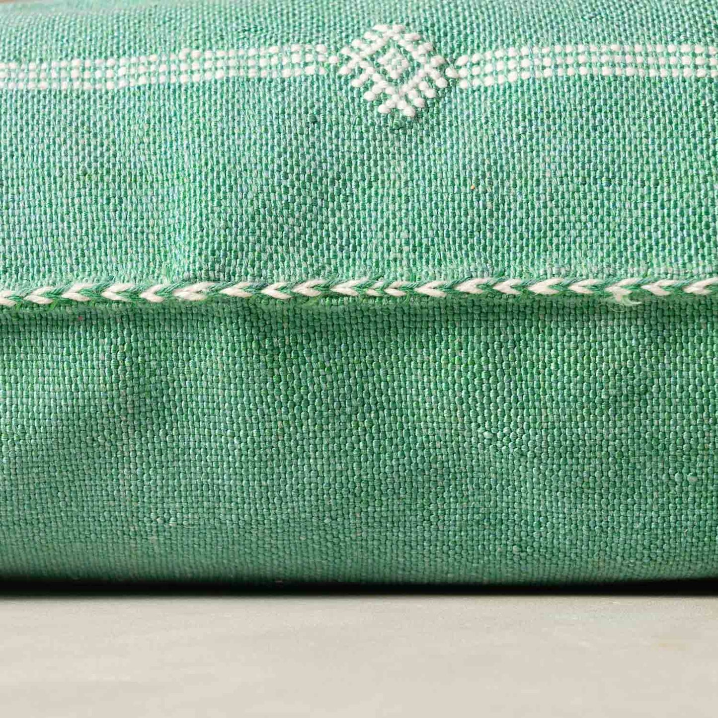 Green Cactus Silk Pillow Cover