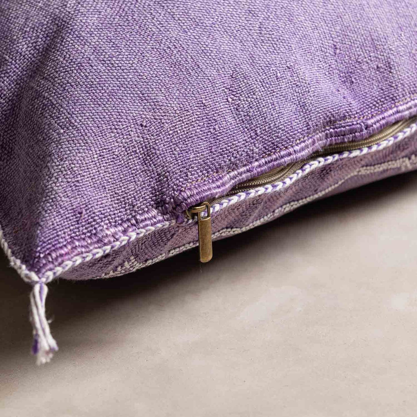 Purple Cactus Silk Pillow Cover