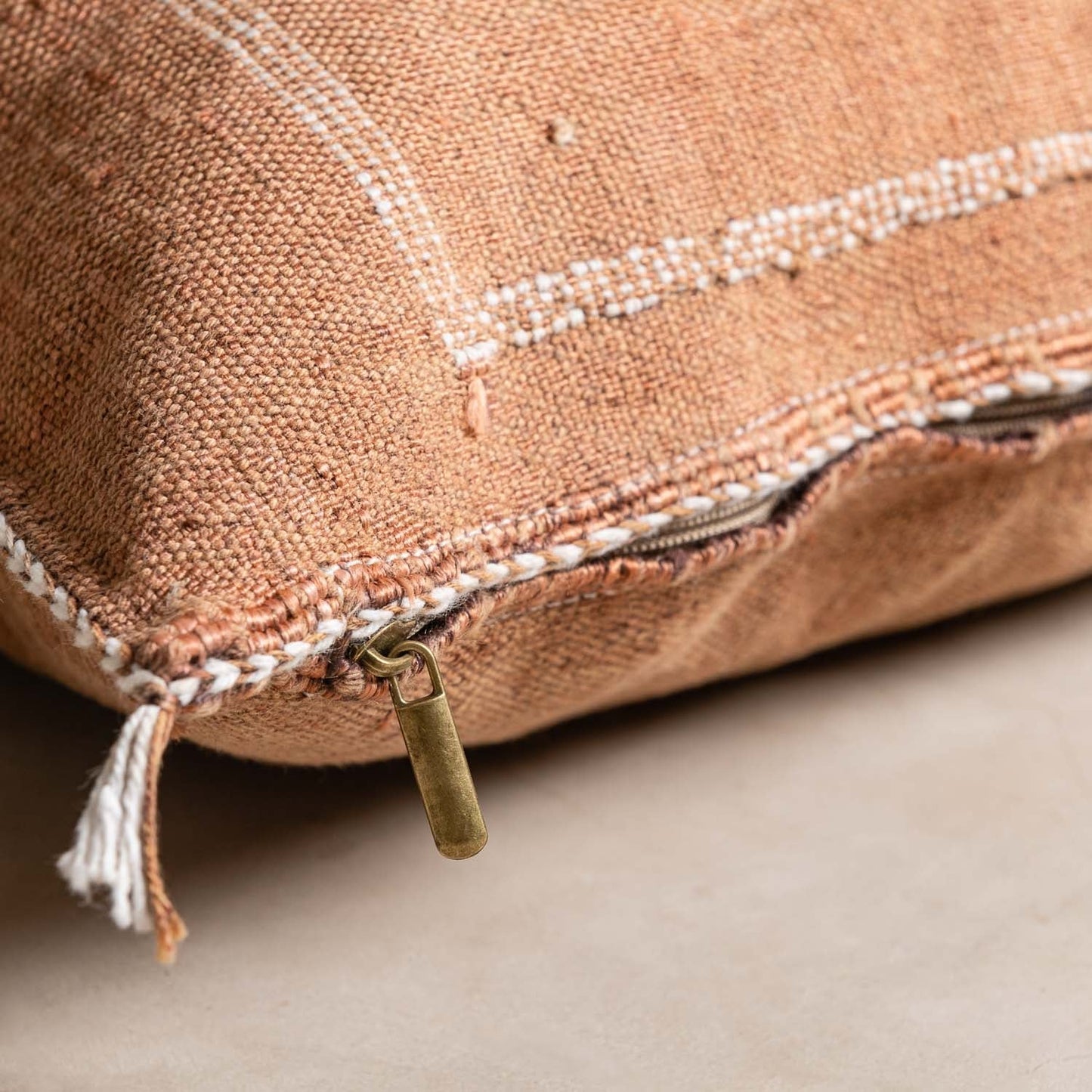 Brown Cactus Silk Pillow Cover